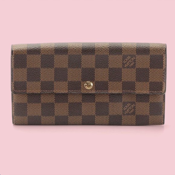 Louis Vuitton Handbags - Louis Vuitton Damier Ebene Sarah Wallet